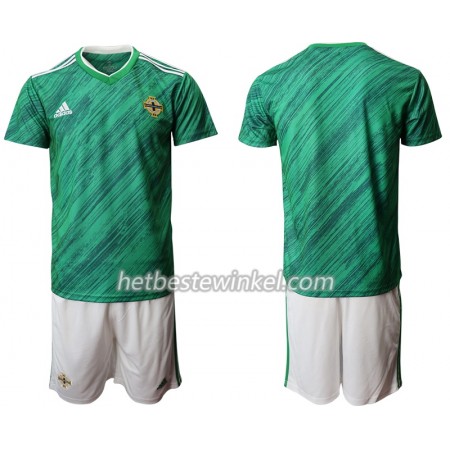 Noord-Ierland Voetbaltenues Kind Thuis 2020 - SS (+ Korte broeken)